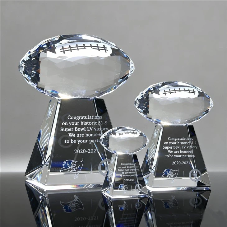 Sports Crystal American Football Awards high quality